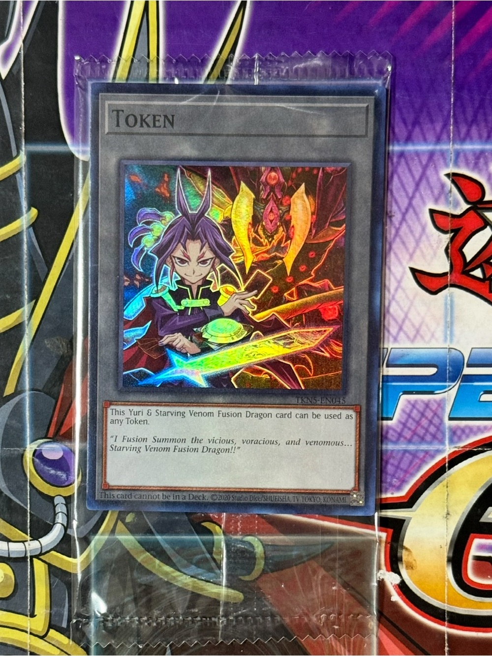 Token: Yuri & Starving Venom TKN5-EN045 Blazing Dominion Unlimited Sealed NM